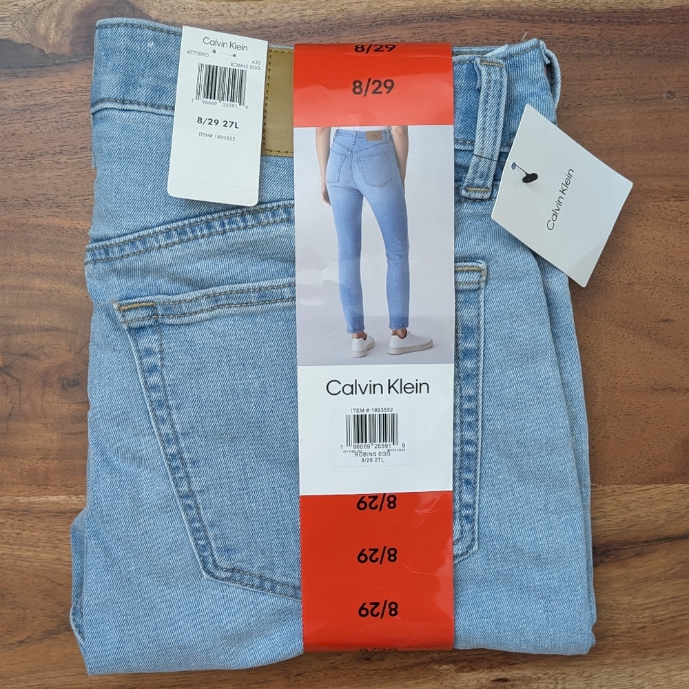 Calvin Klein Women's High-Rise Skinny Jeans | US Women's 29x27 | NWT